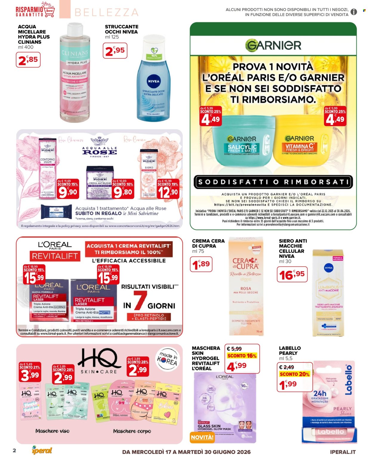 Volantino Iperal - 17/6/2026 - 30/6/2026. Pagina 2