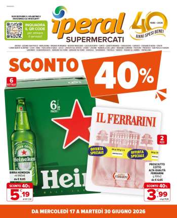 Volantino Iperal - 17/6/2026 - 30/6/2026.