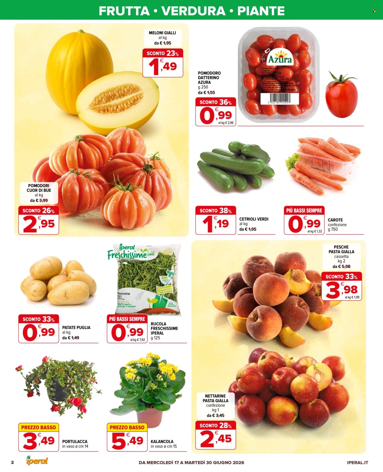 Volantino Iperal - 17/6/2026 - 30/6/2026. Pagina 2