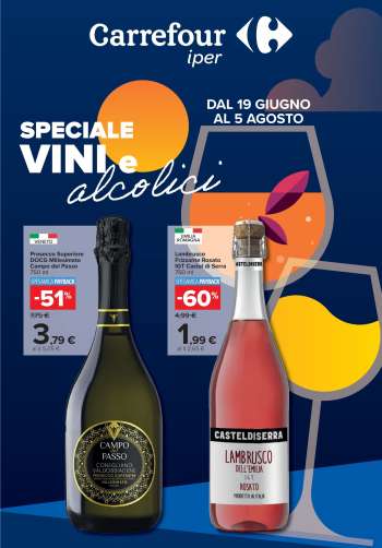 Volantino Carrefour - 19/6/2026 - 5/8/2026.