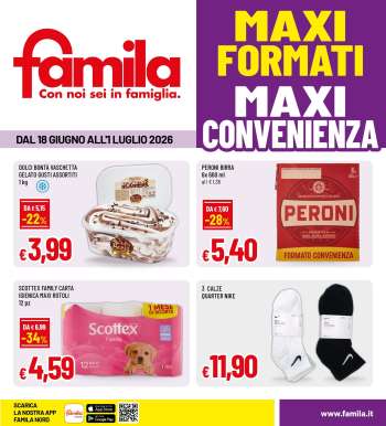 Volantino Famila - 18/6/2026 - 1/7/2026.