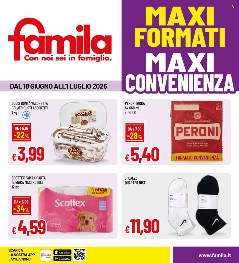 Volantino Famila - 18/6/2026 - 1/7/2026.