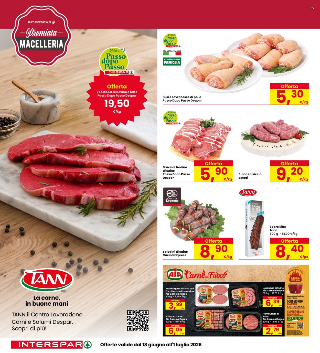 Leták Interspar - 18.6.2026 - 1.7.2026. Strana 4