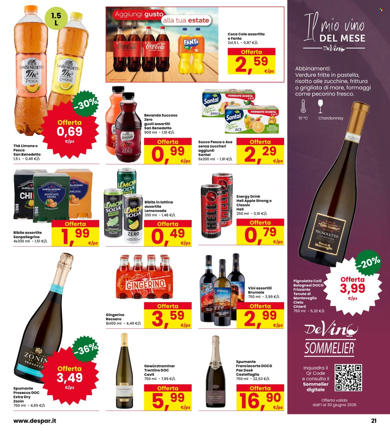 Leták Interspar - 18.6.2026 - 1.7.2026. Strana 21