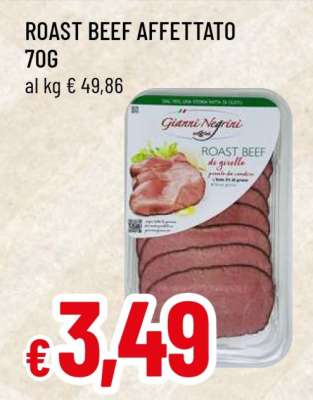 ROAST BEEF AFFETTATO