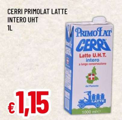 CERRI PRIMOLAT LATTE INTERO UHT