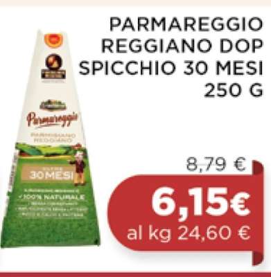 PARMAREGGIO REGGIANO DOP SPICCHIO 30 MESI 250 G