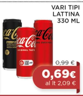 Vari tipi lattina 330 ml