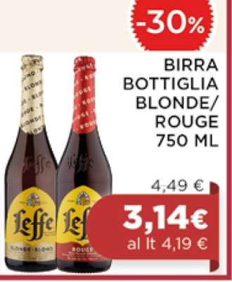 BIRRA BOTTIGLIA BLONDE/ROUGE 750 ML
