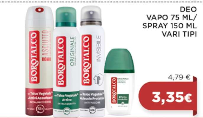 DEO VAPO 75 ML/SPRAY 150 ML VARI TIPI