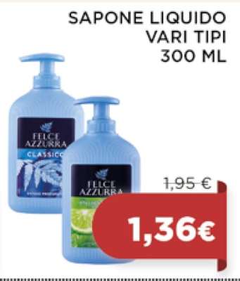 SAPONE LIQUIDO VARI TIPI