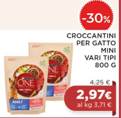 CROCCANTINI PER GATTO MINI VARI TIPI 800 G