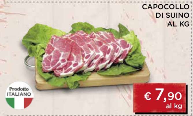 CAPOCOLLO DI SUINO AL KG