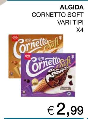 ALGIDA CORNETTO SOFT