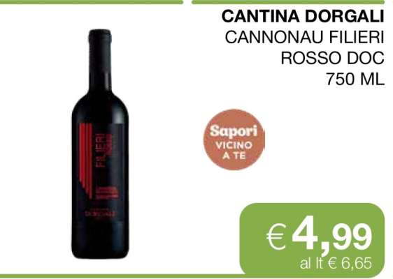 CANTINA DORGALI CANNONAU FILIERI ROSSO DOC