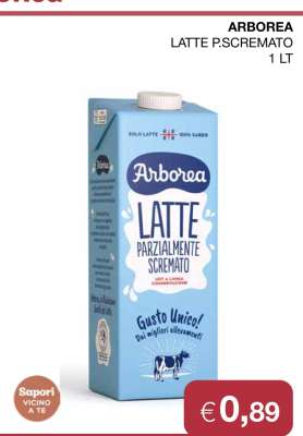 ARBOREA LATTE P.SCREMATO 1 LT