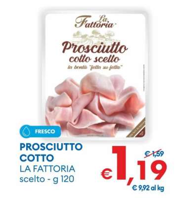 Prosciutto cotto