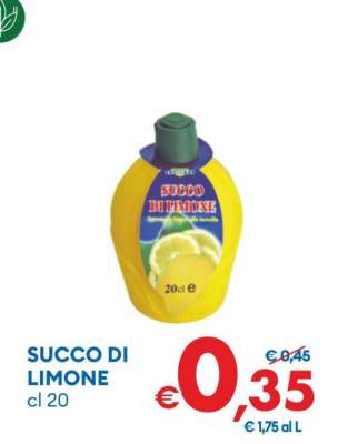 SUCCO DI LIMONE