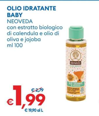 OLIO IDRATANTE BABY