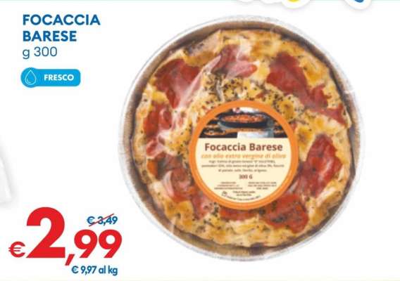 FOCACCIA BARESE
