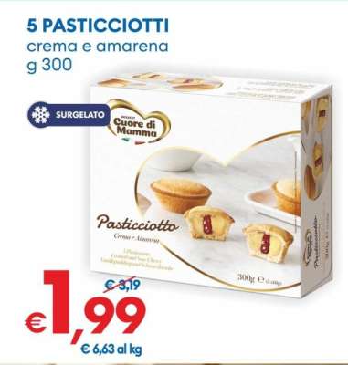 5 PASTICCIOTTI