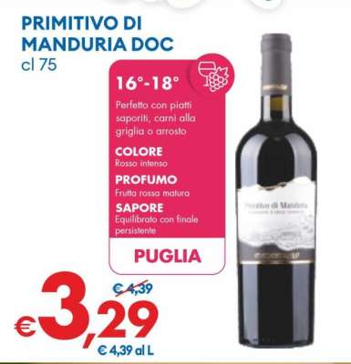 Primitivo di Manduria DOC
