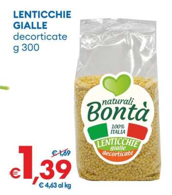 LENTICCHIE GIALLE