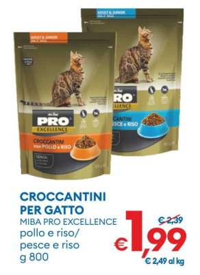 CROCCANTINI PER GATTO
