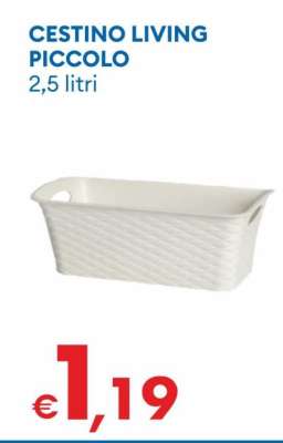 CESTINO LIVING PICCOLO