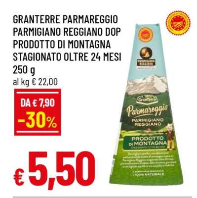 GRANTERRE PARMAREGGIO PARMIGIANO REGGIANO DOP