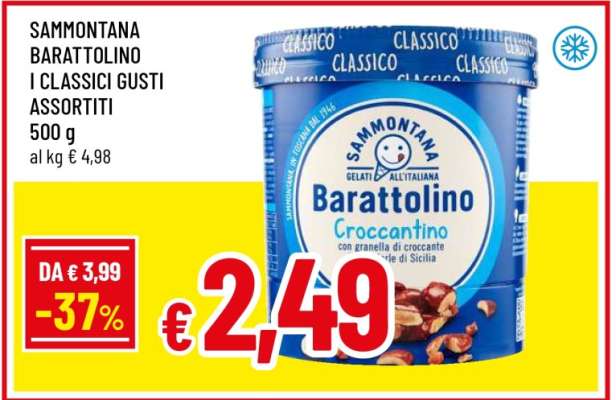 SAMMONTANA BARATTOLINO I CLASSICI GUSTI ASSORTITI