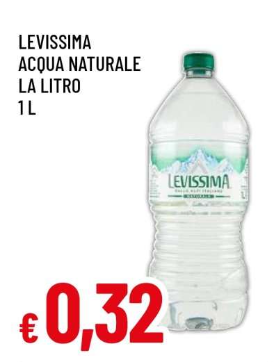 Levissima Acqua Naturale La Litro