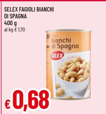SELEX FAGIOLI BIANCHI DI SPAGNA