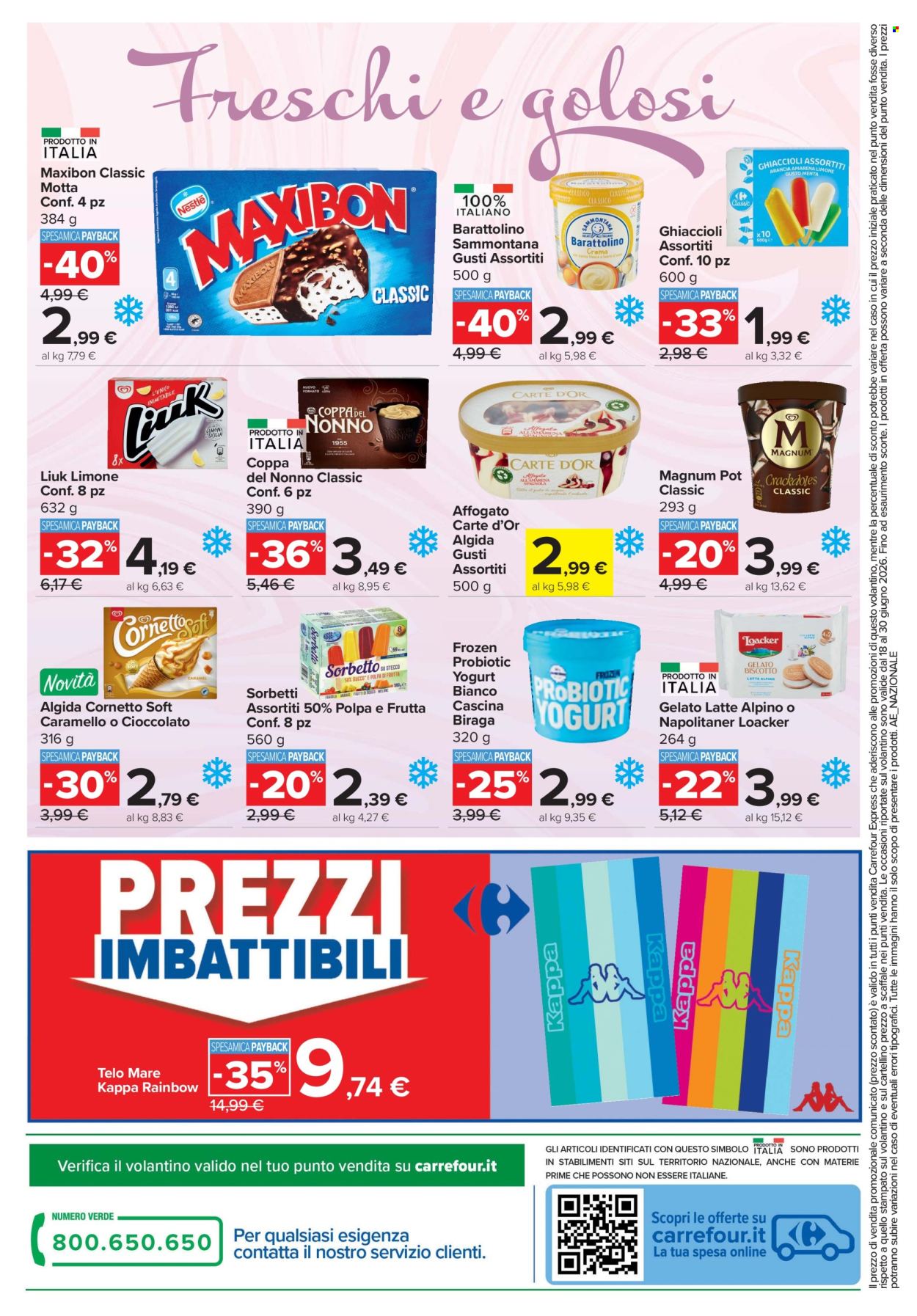 Volantino Carrefour - 18/6/2026 - 30/6/2026. Pagina 14