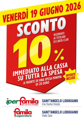 Volantino Famila - 19/6/2026 - 19/6/2026.