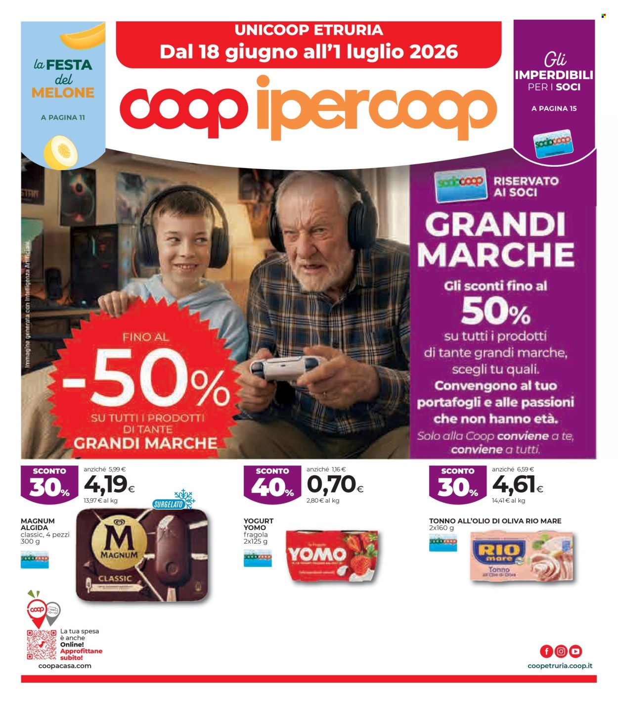 Leták Coop - 18.6.2026 - 1.7.2026. Strana 1