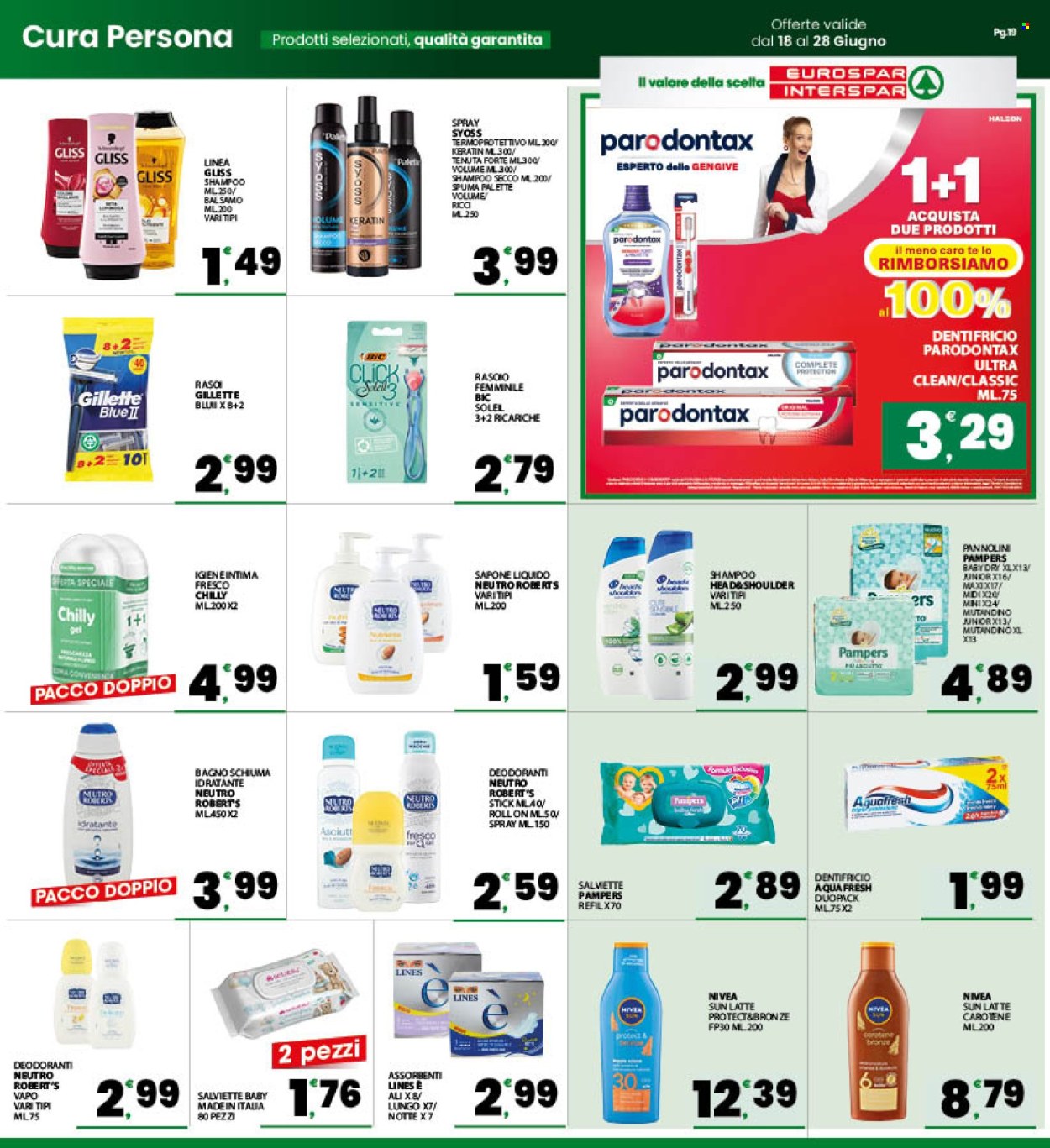 Leták Eurospar - 18.6.2026 - 28.6.2026. Strana 19