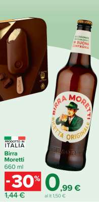 BIRRA MORETTI
