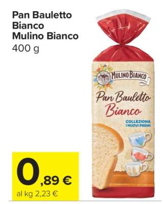 Pan Bauletto Bianco Mulino Bianco