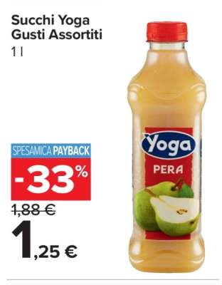 Succhi Yoga Gusti Assortiti