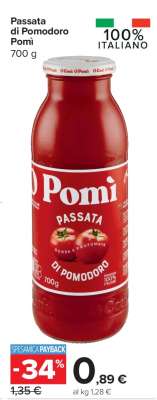 Passata di Pomodoro Pomì