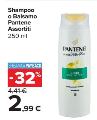 Shampoo o Balsamo Pantene Assortiti