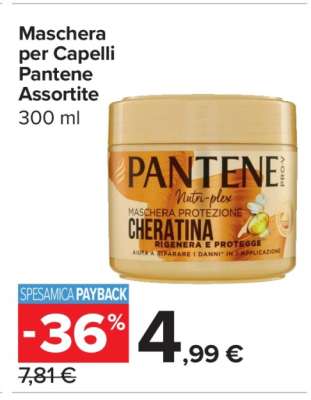 Maschera per Capelli Pantene Assortite