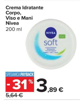 Crema Idratante Corpo, Viso e Mani Nivea