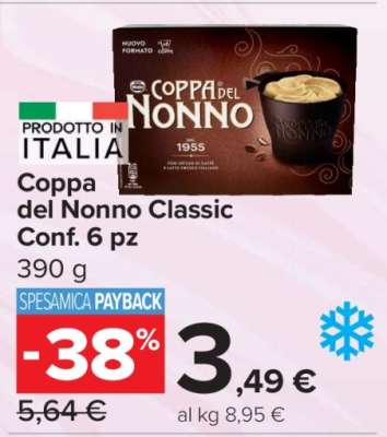 Coppa del Nonno Classic Conf. 6 pz.