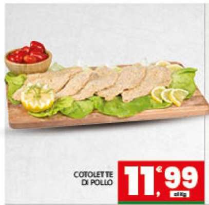 COTOLETTE DI POLLO