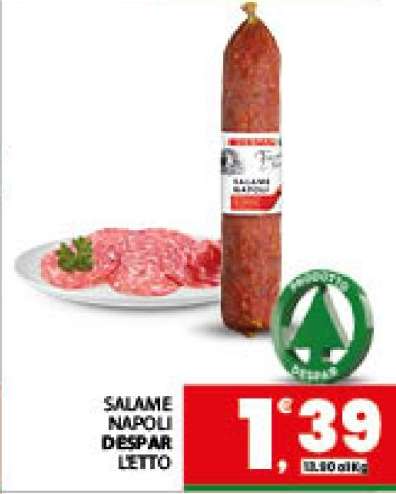 SALAME NAPOLI DESPAR LETTO