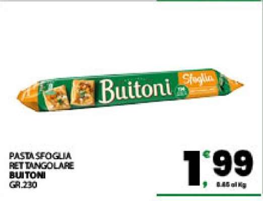 Pasta Sfoglia Rettangolare Buitoni