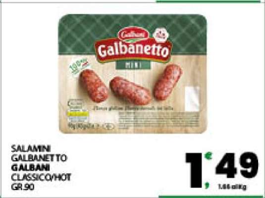 SALAMINI GALBANETTO