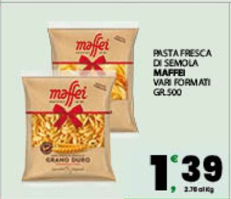 Pasta Fresca di Semola Maffei